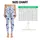 Blue Wildflower Hearts for Yoga, Pilates, and Everyday Activewear Leggings - 1