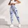 Blue Wildflower Hearts for Yoga, Pilates, and Everyday Activewear Leggings - 4