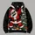 Dabbing Santa, Evergreen Tree and Gifts for Playful Christmas Celebrations All-over Print Hoodie (Lightweight) - 5