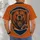 Roaring Bear Football Crest for Game Day Fans and Vintage Sports Collectors All-over Print Unisex T-shirt - 6