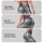 Gray Sage Tartan Plaid for Yoga Pilates Commuting and Everyday Wear Leggings - 8