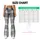 Gray Sage Tartan Plaid for Yoga Pilates Commuting and Everyday Wear Leggings - 7
