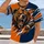 Roaring Bear Football Motif for Game Day and Outdoor Sports Fans This Autumn All-over Print Unisex T-shirt - 2