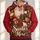 Vintage Santa and Holiday Treasures for Christmas Parties and Festive Winter Celebrations All-over Print Hoodie (Lightweight) - 1