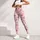 Blush Pink Heart Motif for Yoga, Pilates, and Everyday Activewear Leggings - 4