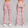 Blush Pink Heart Motif for Yoga, Pilates, and Everyday Activewear Leggings - 9