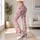 Blush Pink Heart Motif for Yoga, Pilates, and Everyday Activewear Leggings - 11
