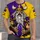 Viking Warrior Rugby Ball Artwork for Game Day and Bold Norse Style Fans All-over Print Unisex T-shirt - 4