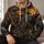 Jack-O'-Lantern Scarecrow and Haunted Moon for Halloween Fall Night Gatherings All-over Print Hoodie (Lightweight) - 6
