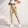 Golden Daisy Blossoms for Yoga, Pilates, and Relaxed Everyday Wellness Style for Women Leggings - 5