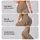 Warm Taupe And Ivory Polka Dots For Yoga, Pilates, Travel And Everyday City Style Leggings - 2