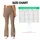 Warm Taupe And Ivory Polka Dots For Yoga, Pilates, Travel And Everyday City Style Leggings - 7
