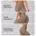 Warm Taupe And Ivory Polka Dots For Yoga, Pilates, Travel And Everyday City Style Leggings - 8
