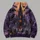Raven Gothic Cathedral Beneath Full Moon for Halloween Nights and Autumn Gatherings All-over Print Hoodie (Lightweight) - 5