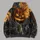 Jack-O'-Lantern Graveyard Scene for Halloween Parties and Spooky Autumn Nights Outings All-over Print Hoodie (Lightweight) - 5