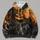 Jack-O'-Lantern Graveyard Scene for Halloween Parties and Spooky Autumn Nights Outings All-over Print Hoodie (Lightweight) - 4
