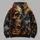 Skull Pumpkin Moonlit Manor for Halloween Nights and Autumn Parties for Gothic Fans All-over Print Hoodie (Lightweight) - 5