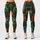 Vibrant Peacock Feather Motifs for Yoga, Pilates and Relaxed Everyday Activewear Leggings - 3
