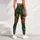 Vibrant Peacock Feather Motifs for Yoga, Pilates and Relaxed Everyday Activewear Leggings - 5
