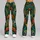 Vibrant Peacock Feather Motifs for Yoga, Pilates and Relaxed Everyday Activewear Leggings - 9