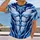 Ice Crystal Muscle Suit for Winter Adventures, Cosplay, and Cold-Weather Fun All-over Print Unisex T-shirt - 2