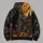 Black Cat Pumpkin Moonlit Haunted House Scene for Halloween Night Party Gatherings All-over Print Hoodie (Lightweight) - 5