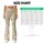 Ivory Orange Wildflowers for Yoga Pilates and Everyday Wear Leggings - 7
