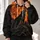 Howling Wolf Full Moon Forest Scene for Halloween Nights and Autumn Outdoor Wear All-over Print Hoodie (Lightweight) - 2