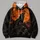 Howling Wolf Full Moon Forest Scene for Halloween Nights and Autumn Outdoor Wear All-over Print Hoodie (Lightweight) - 4