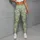 Mint Green Ditsy Daisy Florals for Yoga, Pilates and Everyday Active Lifestyle Leggings - 5