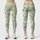 Mint Green Ditsy Daisy Florals for Yoga, Pilates and Everyday Active Lifestyle Leggings - 3