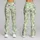 Mint Green Ditsy Daisy Florals for Yoga, Pilates and Everyday Active Lifestyle Leggings - 9