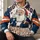 Santa Football Holiday Cheer for Christmas Game Day Gatherings and Winter Parties with Cocoa All-over Print Hoodie (Lightweight) - 6
