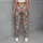 Blush Peach Small Wildflowers for Yoga Pilates and Everyday Wear Leggings - 6