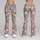 Blush Peach Small Wildflowers for Yoga Pilates and Everyday Wear Leggings - 9