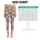 Blush Peach Small Wildflowers for Yoga Pilates and Everyday Wear Leggings - 1