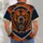 Roaring Bear Vintage Athletic Badge for Game Day and Tailgate Fans All-over Print Unisex T-shirt - 6
