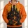 Haunted Manor Moonlit Scene For Halloween Parties And Autumn Nights All-over Print Hoodie (Lightweight) - 1