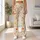 Coral Wildflower Vines For Yoga, Pilates And Everyday Garden-Inspired Style Leggings - 11