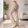 Coral Wildflower Vines For Yoga, Pilates And Everyday Garden-Inspired Style Leggings - 12