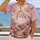 Pink Cherry Blossom Faith Cross And Pathway For Christian Inspiration And Devotion All-over Print Unisex T-shirt - 2