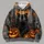 Black Cat And Pumpkin Full Moon Scene For Halloween Parties And Autumn Nights All-over Print Hoodie (Lightweight) - 4