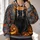Black Cat And Pumpkin Full Moon Scene For Halloween Parties And Autumn Nights All-over Print Hoodie (Lightweight) - 2