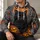 Black Cat And Pumpkin Full Moon Scene For Halloween Parties And Autumn Nights All-over Print Hoodie (Lightweight) - 6