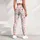 Peach Blossoms and Scarlet Hearts for Yoga, Pilates, and Everyday Springtime Style Leggings - 5