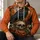 Raven Skull and Jack-o'-Lantern Halloween Scene for Autumn Night Celebrations and Parties All-over Print Hoodie (Lightweight) - 6