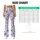 Lavender Daisy Blooms for Yoga Pilates and Everyday Casual Style Leggings - 7