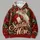 Jolly Santa With Gifts and Holly for Christmas Celebrations and Cozy Winter Cheer All-over Print Hoodie (Lightweight) - 4