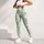 Mint Green White Daisies for Yoga, Pilates, and Everyday Wellness Style for Women Leggings - 5