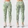Mint Green White Daisies for Yoga, Pilates, and Everyday Wellness Style for Women Leggings - 3